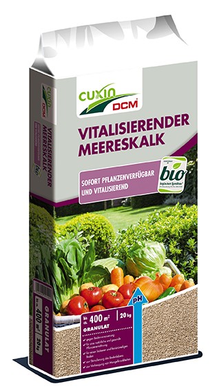 VITALISIERENDER MEERESKALK 20 kg Granulat