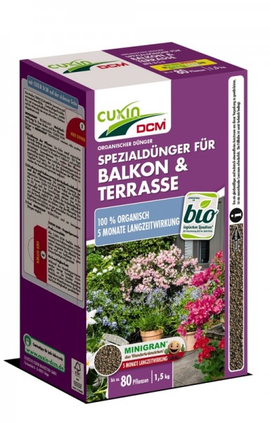 Spezialdünger f. Balkon & Terrasse