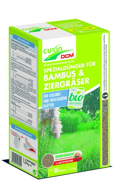 Bambus und Ziergräser